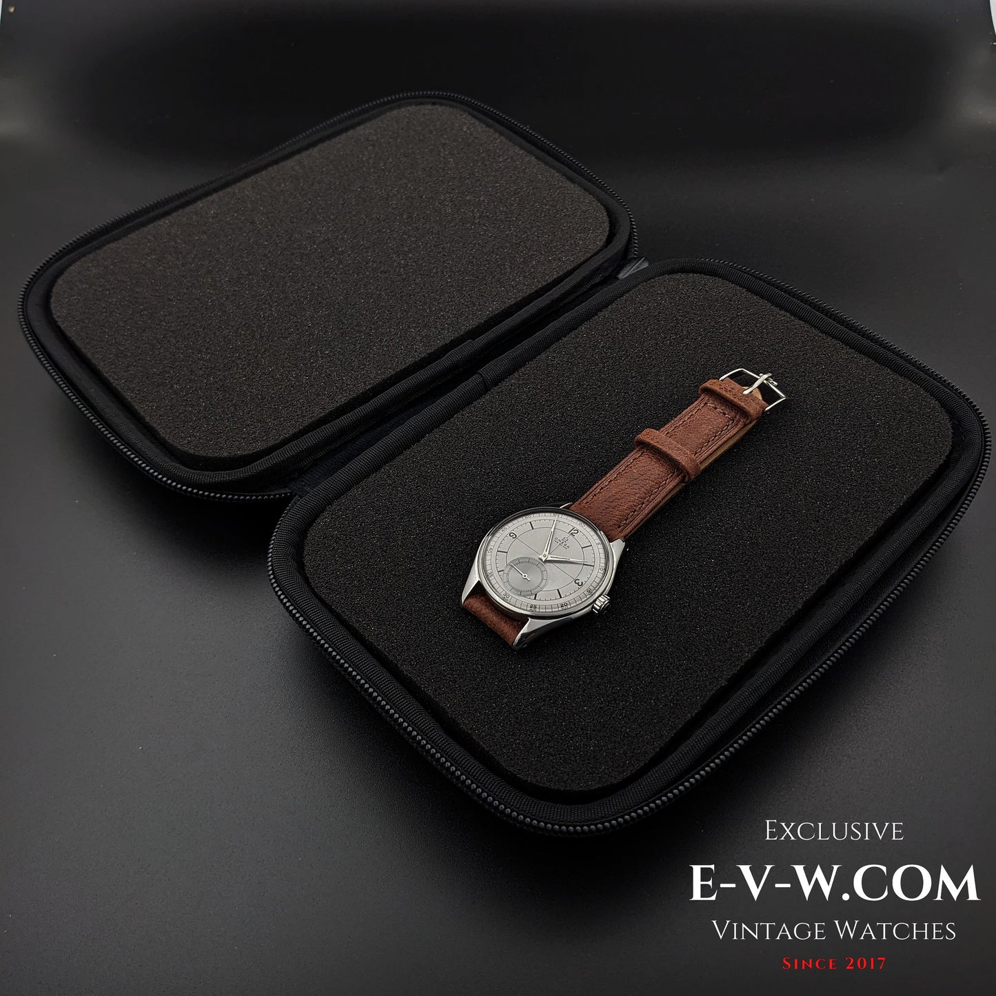 Omega vintage de 70 ans, cadran sectoriel / Jumbo / Réf. 2505 / Cal. 266 (30T2) / Année 1954