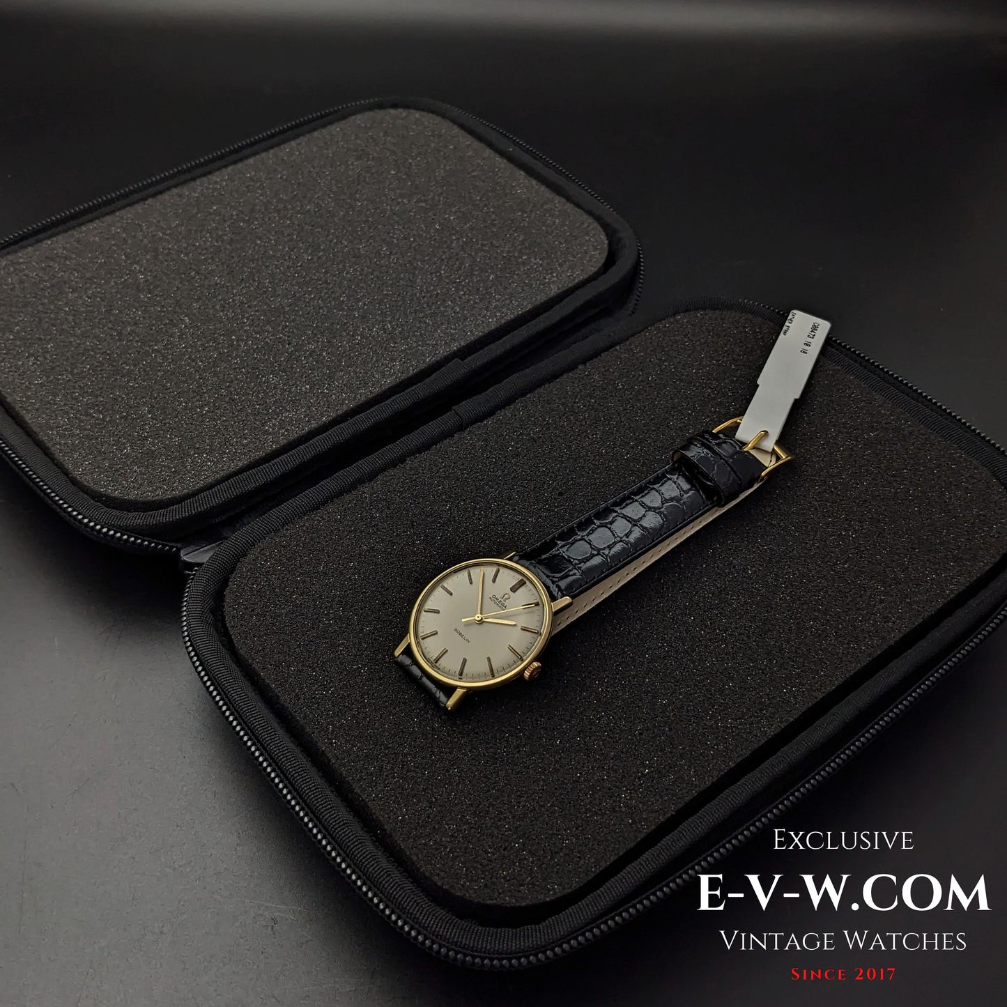 58 Years Old Vintage Omega Automatic GUBELIN / 18K Gold Ref. 161009 / Cal. 552 / Vintage 1966