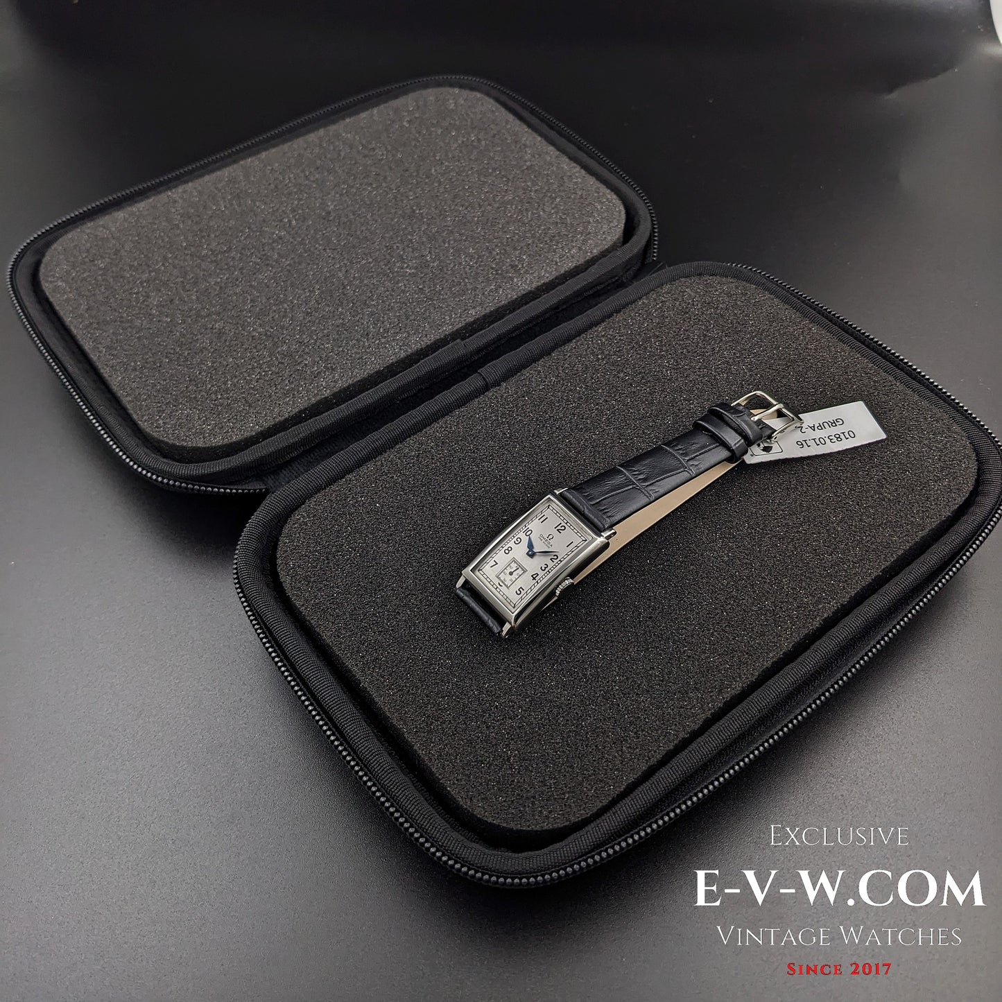 94 Years Old Antique Omega Tank / Art Deco / Cal. T17 Vintage 1930