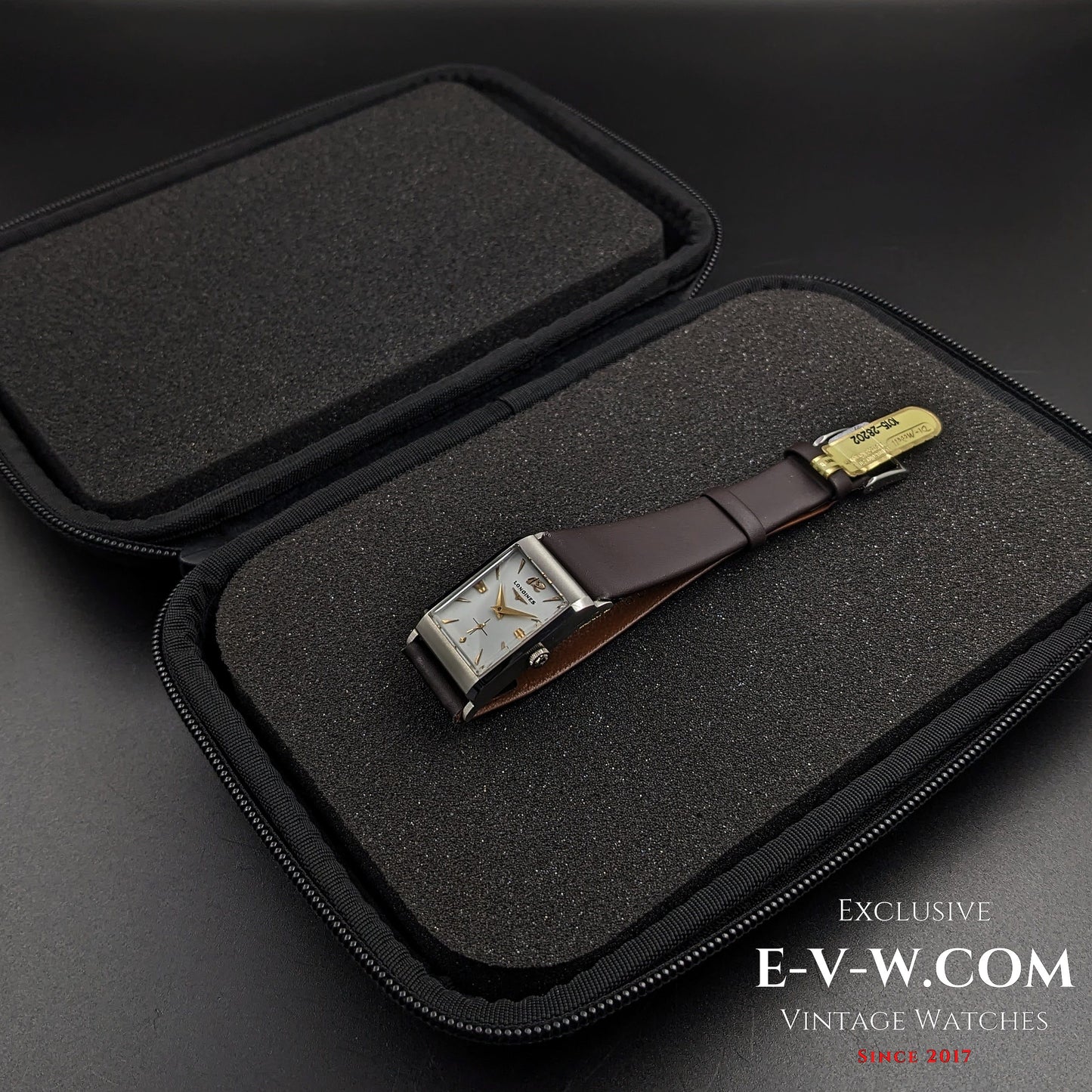 67 Years Old Vintage Longines Square Art Deco / Cal. 9LT / Vintage 1956