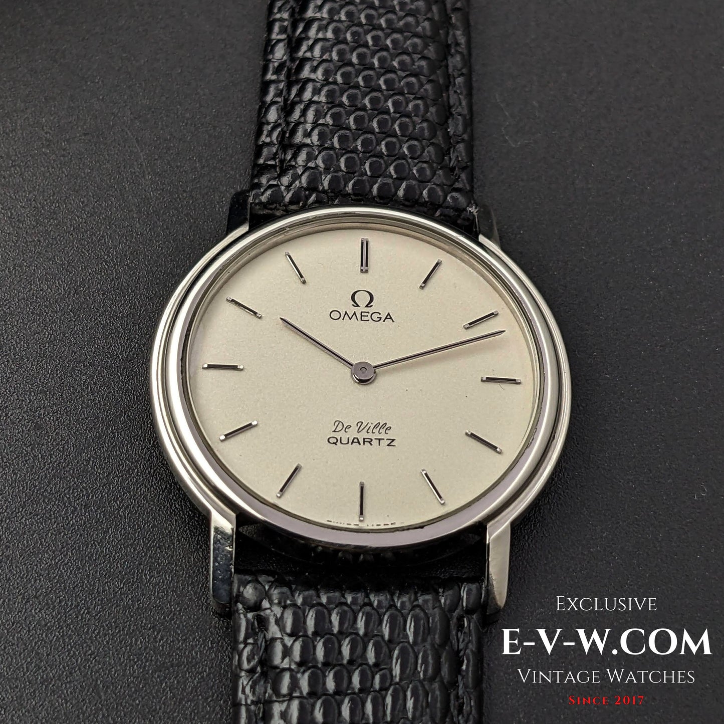 44 Years Old Vintage Omega DeVille QUARTZ Ref. 1910101 / Cal.1365 / 1979 Vintage