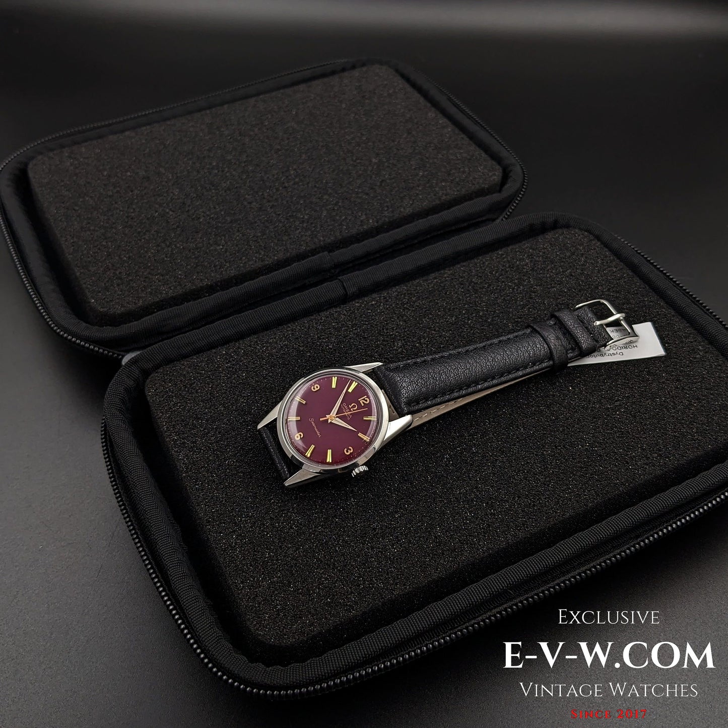 Omega Seamaster Cadran Rouge Automatique / cal. 552 / Réf. 14700 1 SC / Vintage 1961