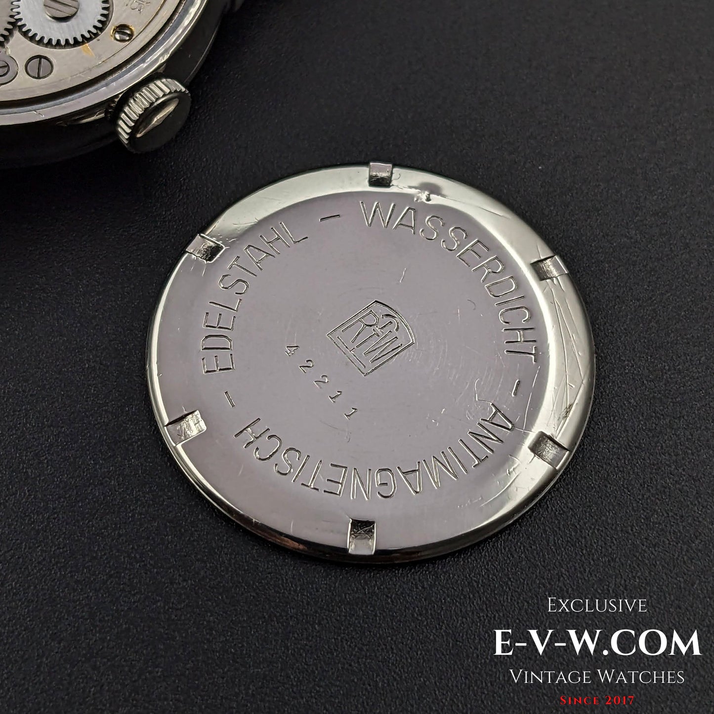 Rare GUB Glashutte SA / cal 60 / Millésime années 1950