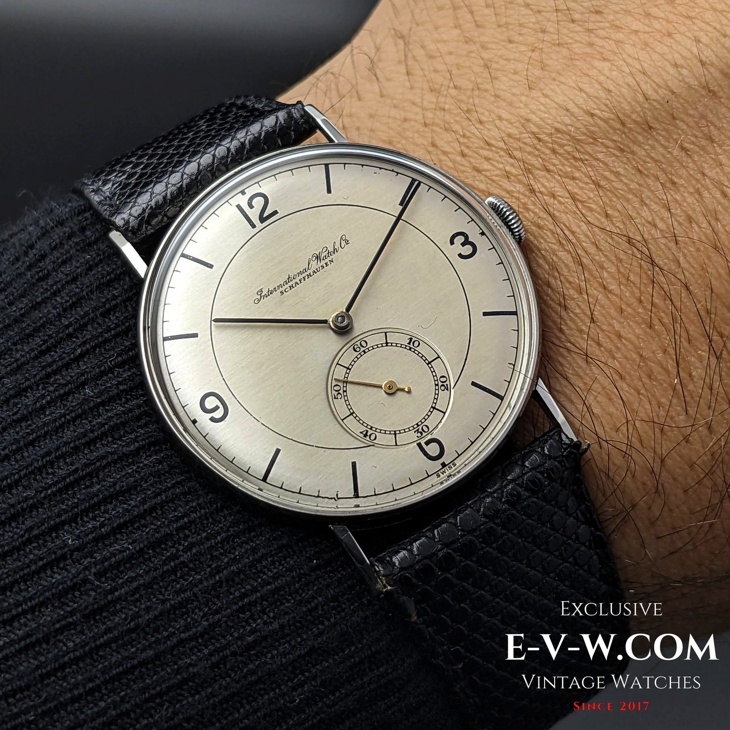 Montre IWC Schaffhausen vintage de 84 ans / Cal. 83 / Année de fabrication : 1939