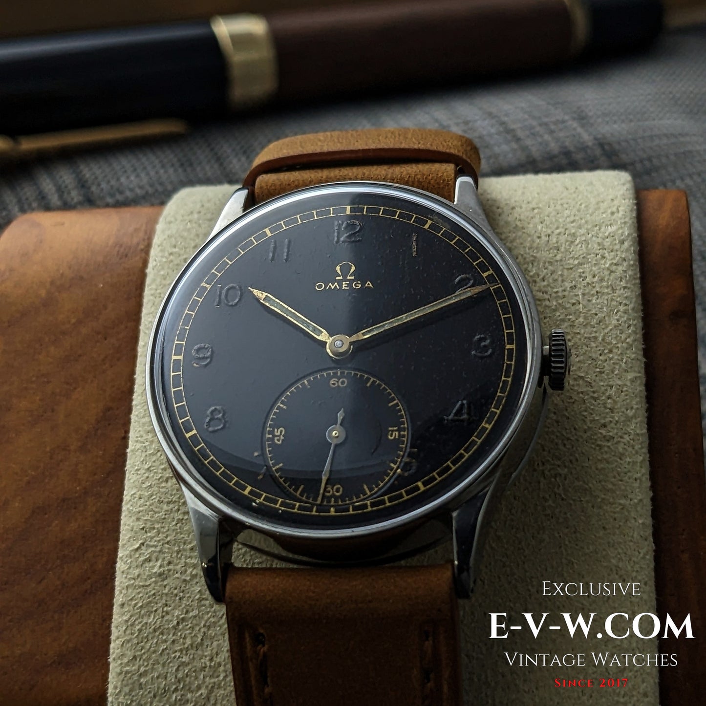 Omega de la Seconde Guerre mondiale (86 ans) | Calibre 26,5 SOB T2 | Année 1939 | Révisée