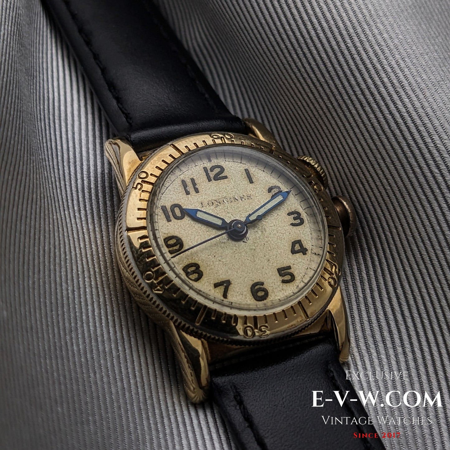 Longines Weems de navigation aérienne des années 1940 | Calibre 10L | Seconde Guerre mondiale, 1944 | Révisée