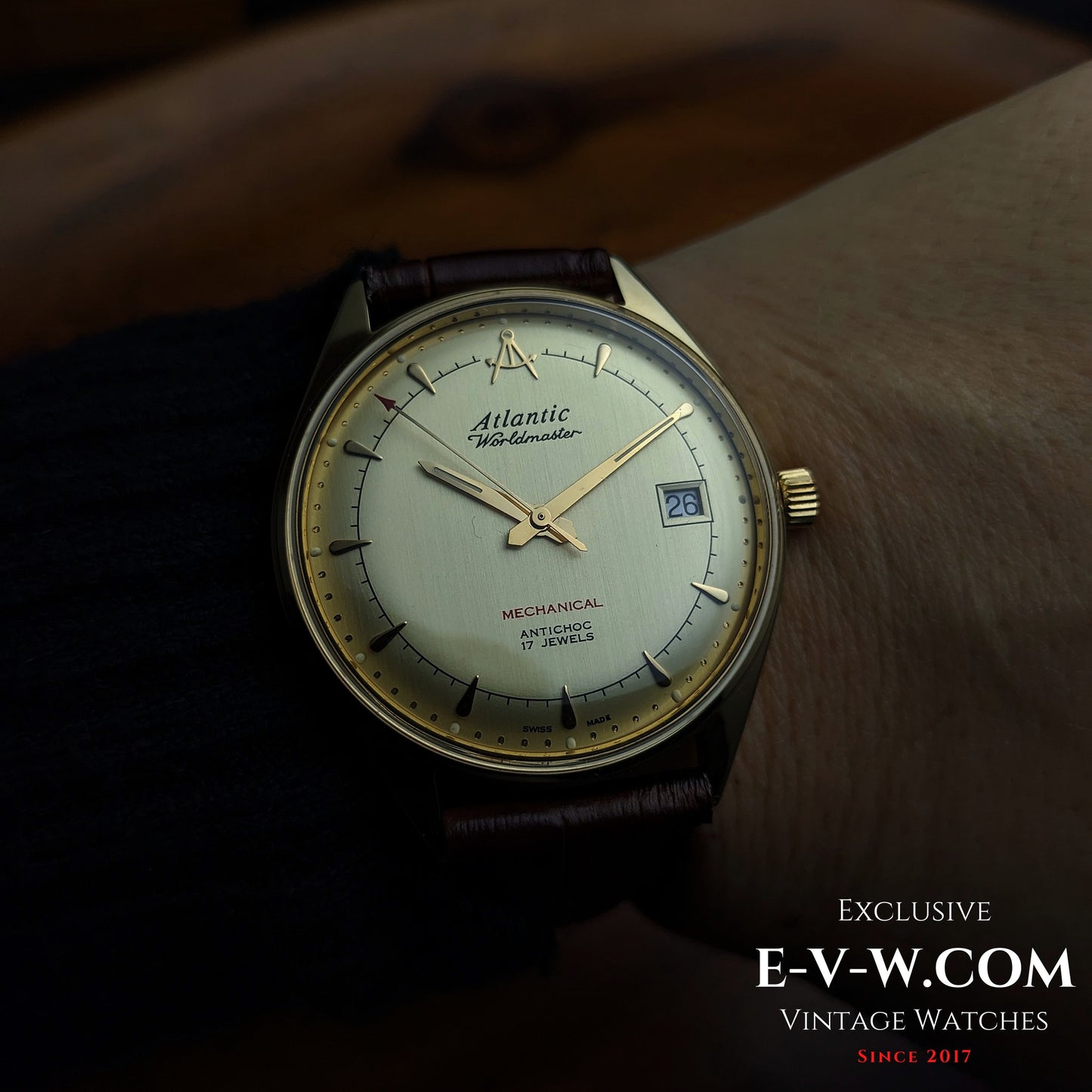 Atlantic Worldmaster | Cal. 969-4M | Années 1960 | Révisée