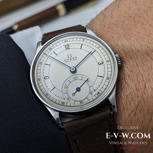 Omega Sector Dial de 1940 | Calibre 30T2 | Montre vintage | Révisée