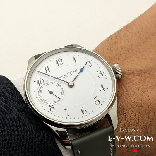 IWC Schaffhausen | Montre de mariage de 1912 | Calibre 52, conversion vintage | Révisée