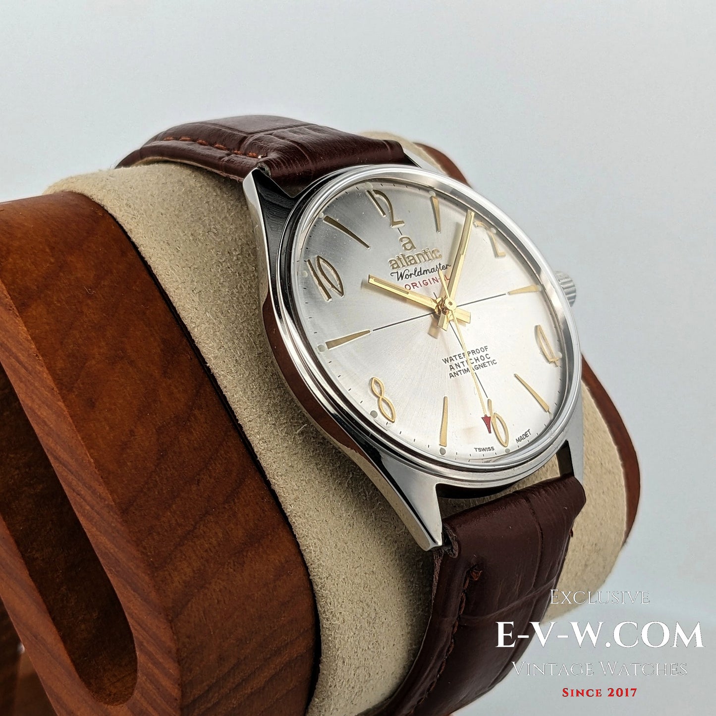 Montre Atlantic Worldmaster vintage | Calibre 696N | Révisée