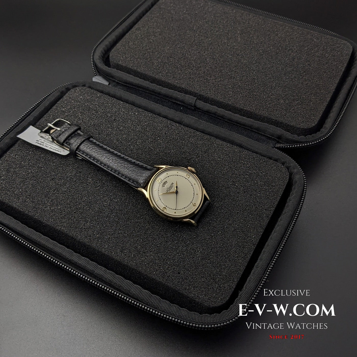 Jaeger-LeCoultre Power Reserve Bumper Automatic Gold Plated - Cal.481 - Vintage années 1950