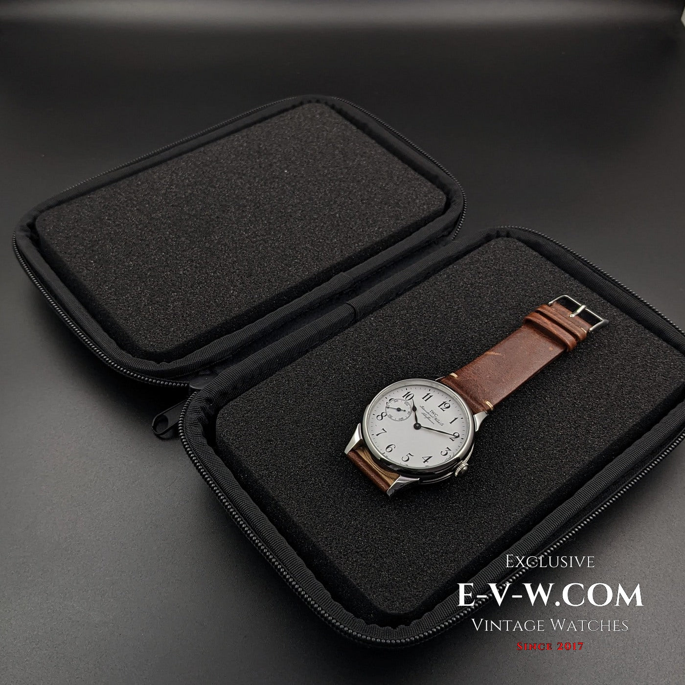 Mouvement IWC Schaffhausen Antique 1929 / Conversion de montre de poche / Calibre 73 - Montre de mariage / Entièrement révisée