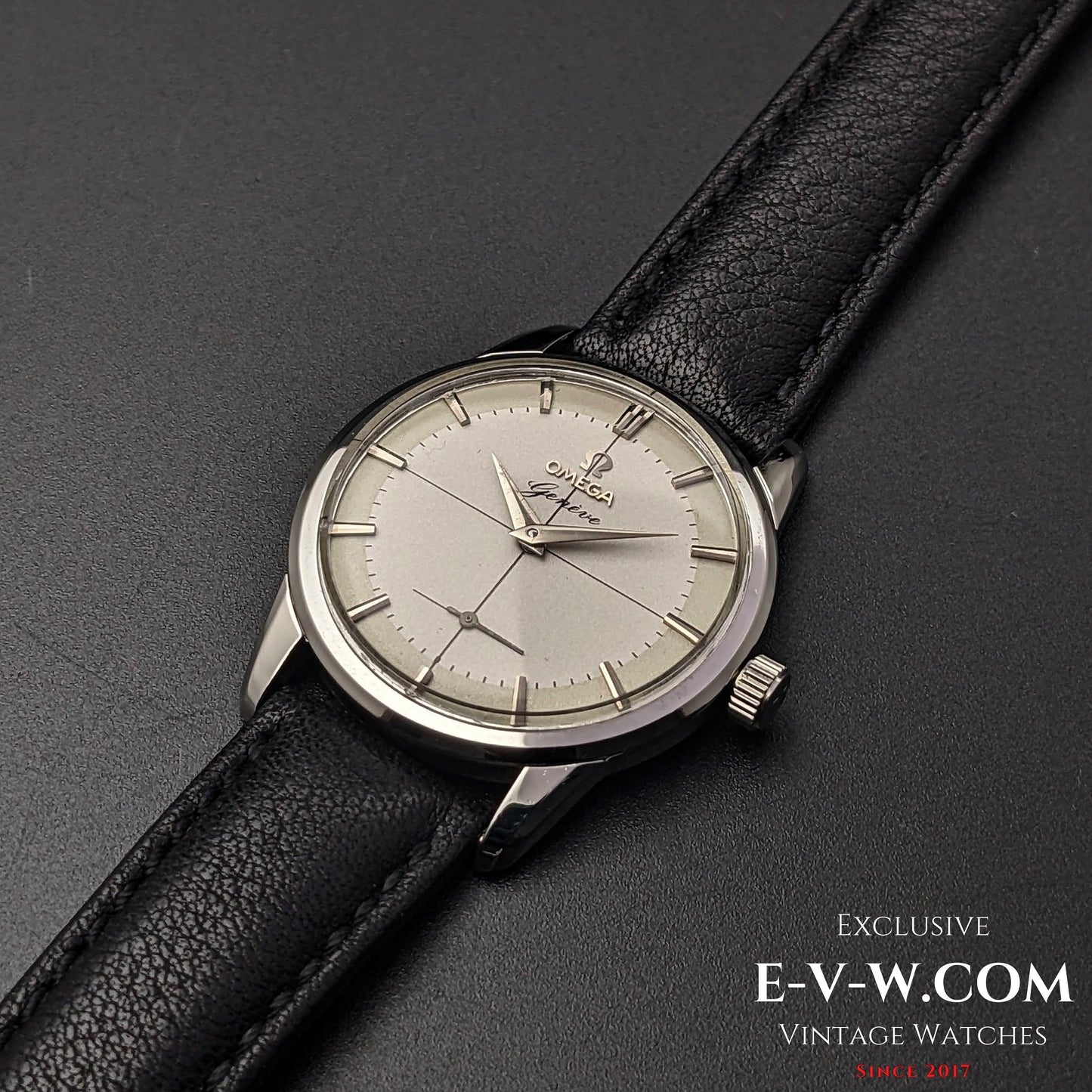 Omega Genève Cadran Croix / Réf. 2903-17 / cal. 268 (Famille 30T2) / Vintage 1961