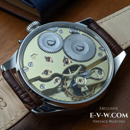 Mouvement de montre de poche IWC Schaffhausen Jumbo (calibre 52), datant de 1893 et ​​vieux de 131 ans.