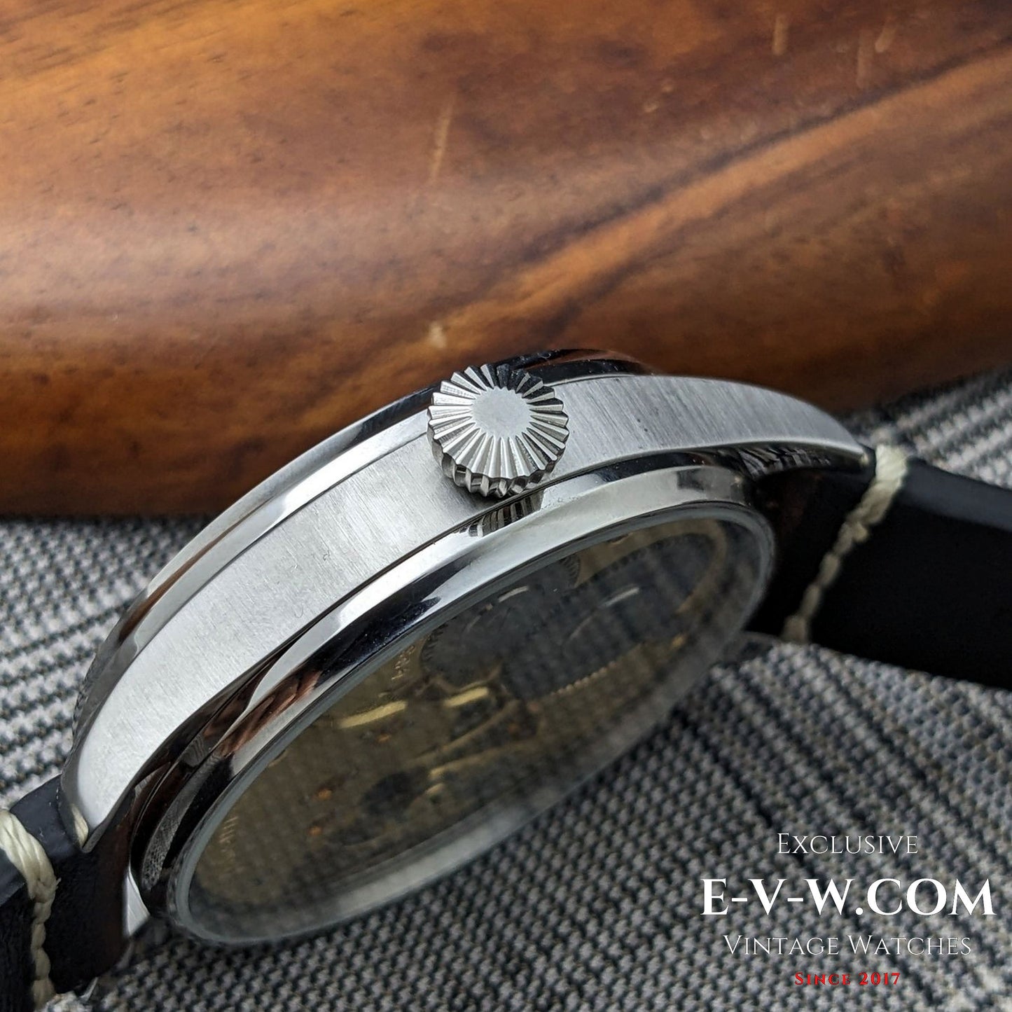 Longines ancienne de 117 ans (conversion de 1908) | Cadran en émail | Révisée 