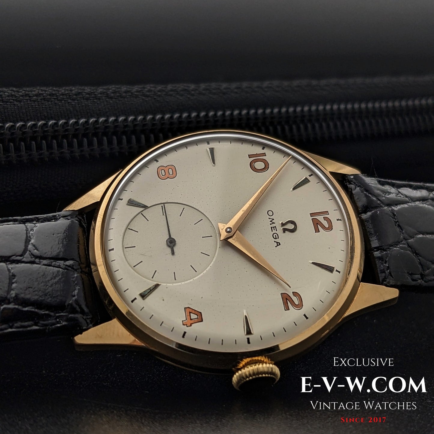 63 Years Old Vintage Omega 18k Gold / Jumbo Ref. 14170 / Cal. 268(30T2) Vintage 1961