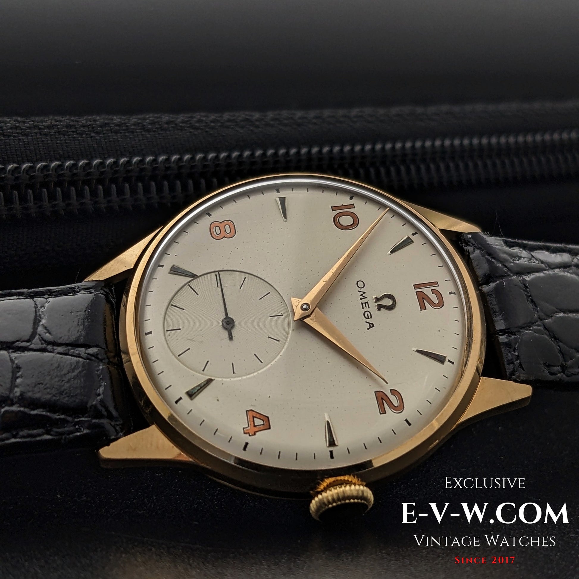 63 Years Old Vintage Omega 18k Gold / Jumbo Ref. 14170 / Cal. 268(30T2) Vintage 1961