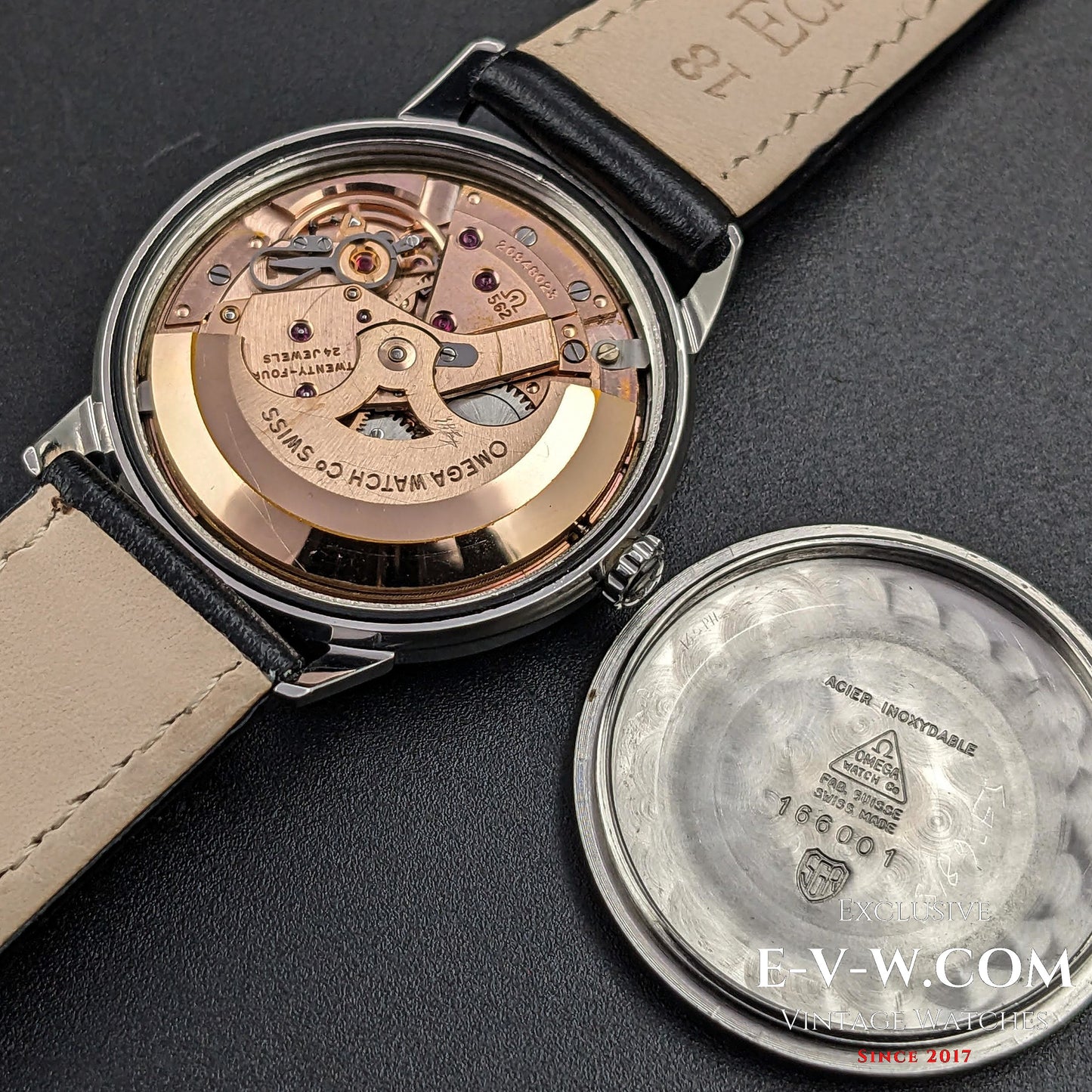 Omega Seamaster vintage de 60 ans, réf. 166001 / Cal. 562 / Année 1963