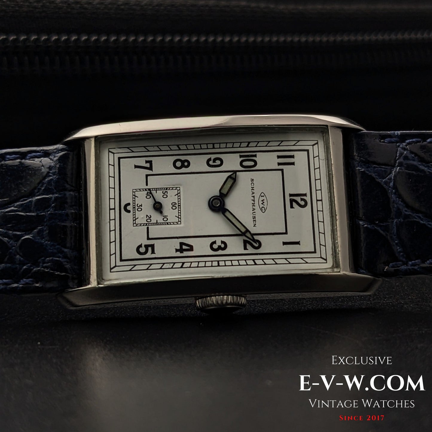 93 Years Old Vintage IWC Schaffhausen Art Deco Tank / Rare Cal. 87 / Vintage 1931