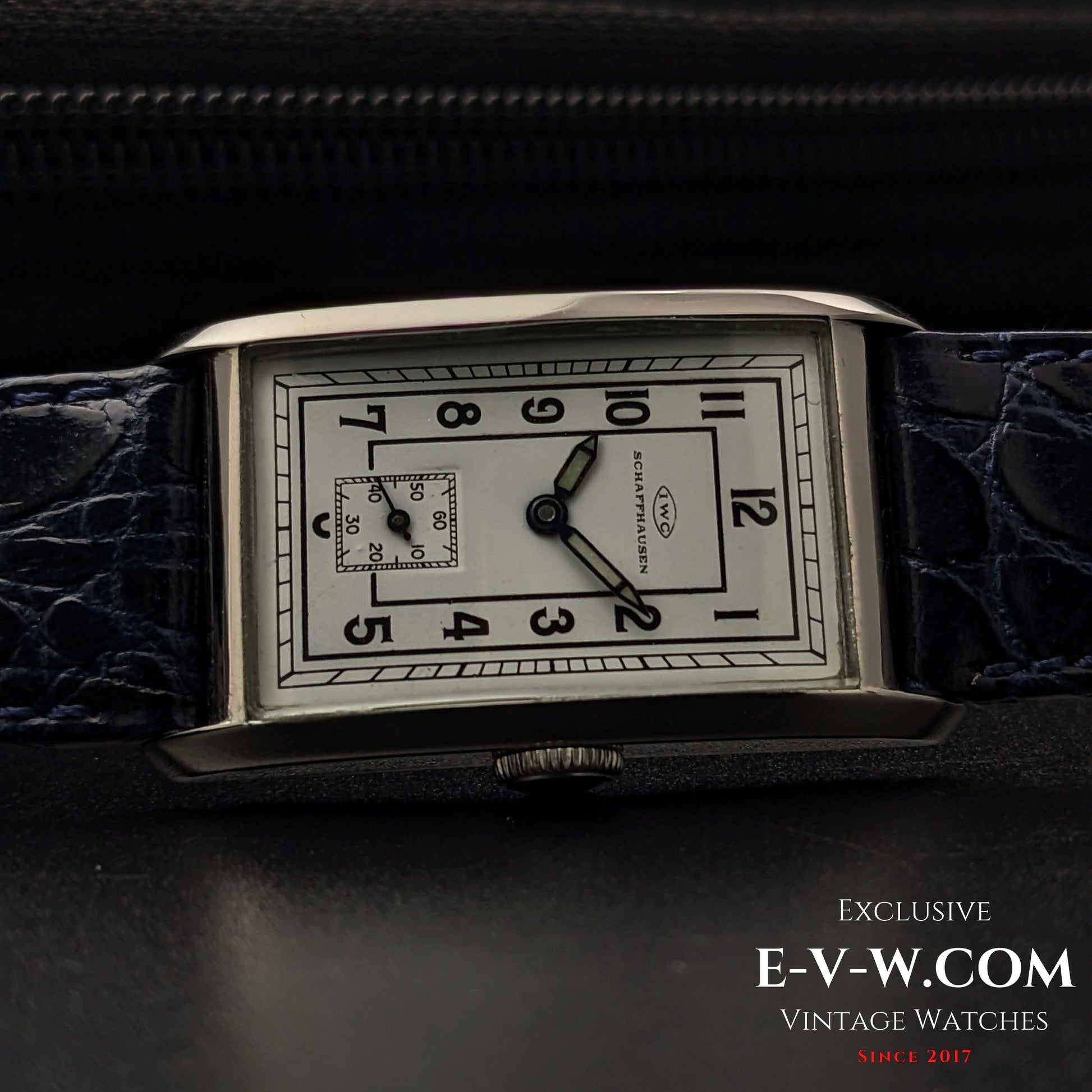 93 Years Old Vintage IWC Schaffhausen Art Deco Tank / Rare Cal. 87 / Vintage 1931