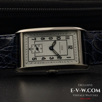 93 Years Old Vintage IWC Schaffhausen Art Deco Tank / Rare Cal. 87 / Vintage 1931