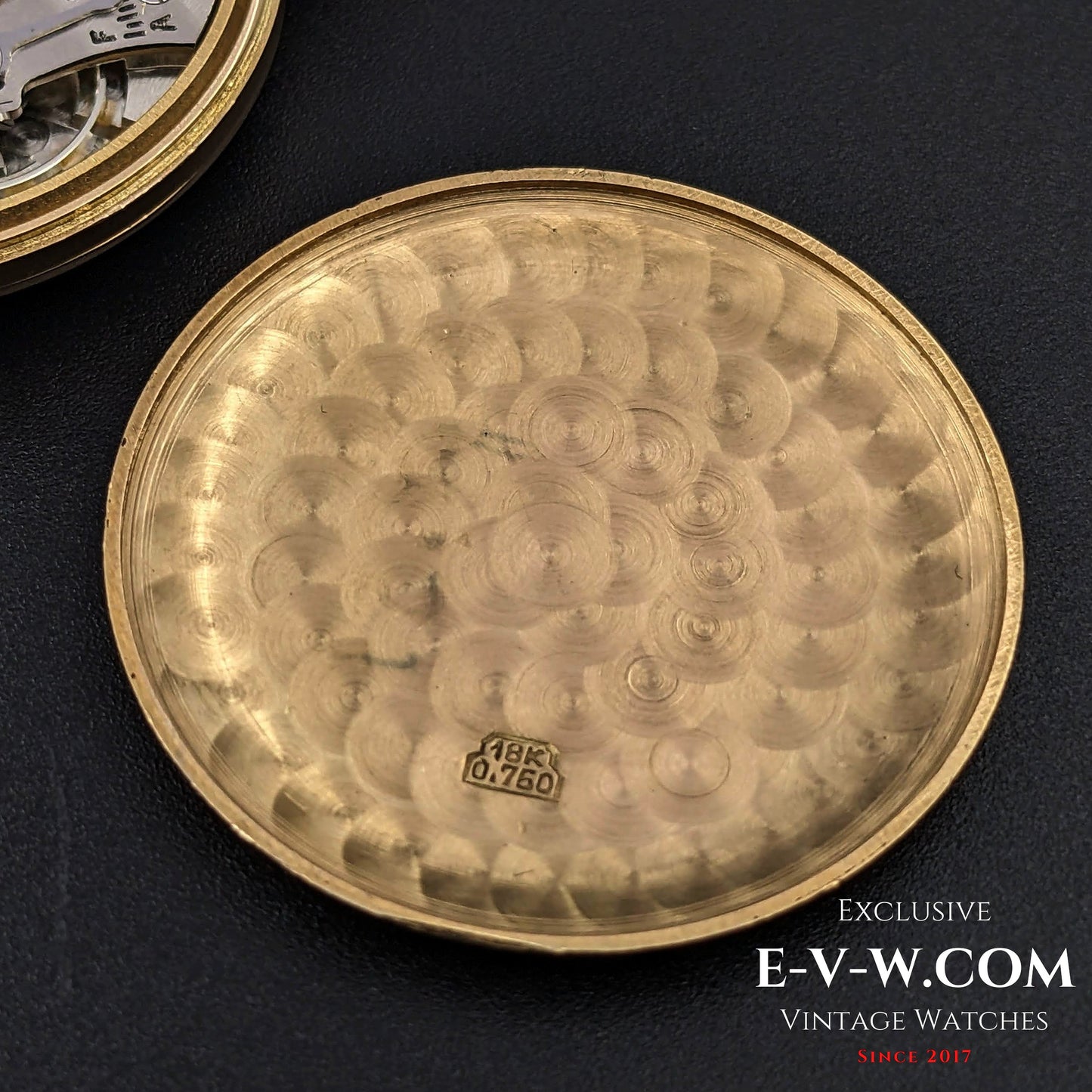 70 Years Old Vintage Cyma 18k Gold / Jumbo  / Cal.586 / Vintage 1950s