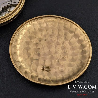 70 Years Old Vintage Cyma 18k Gold / Jumbo  / Cal.586 / Vintage 1950s