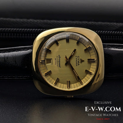 54 Years Old Vintage CYMA by SYNCHRON ultraspeed AUTOMATIC 36000 / Cal. 72 / Vintage 1970s