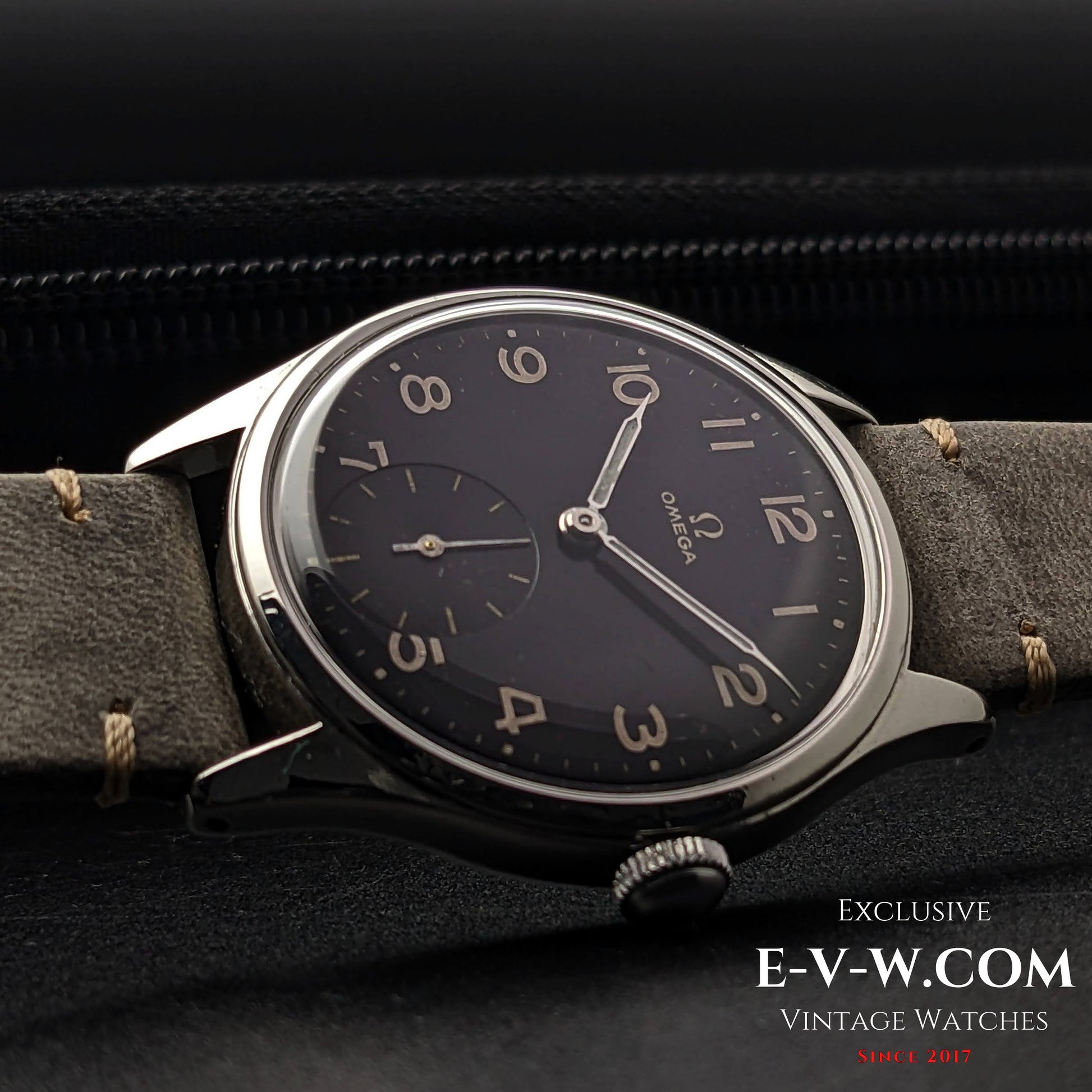 77 Years Old Vintage Omega military Ref. 2383 7 / Cal. 285 (30T2) / Vintage 1947a