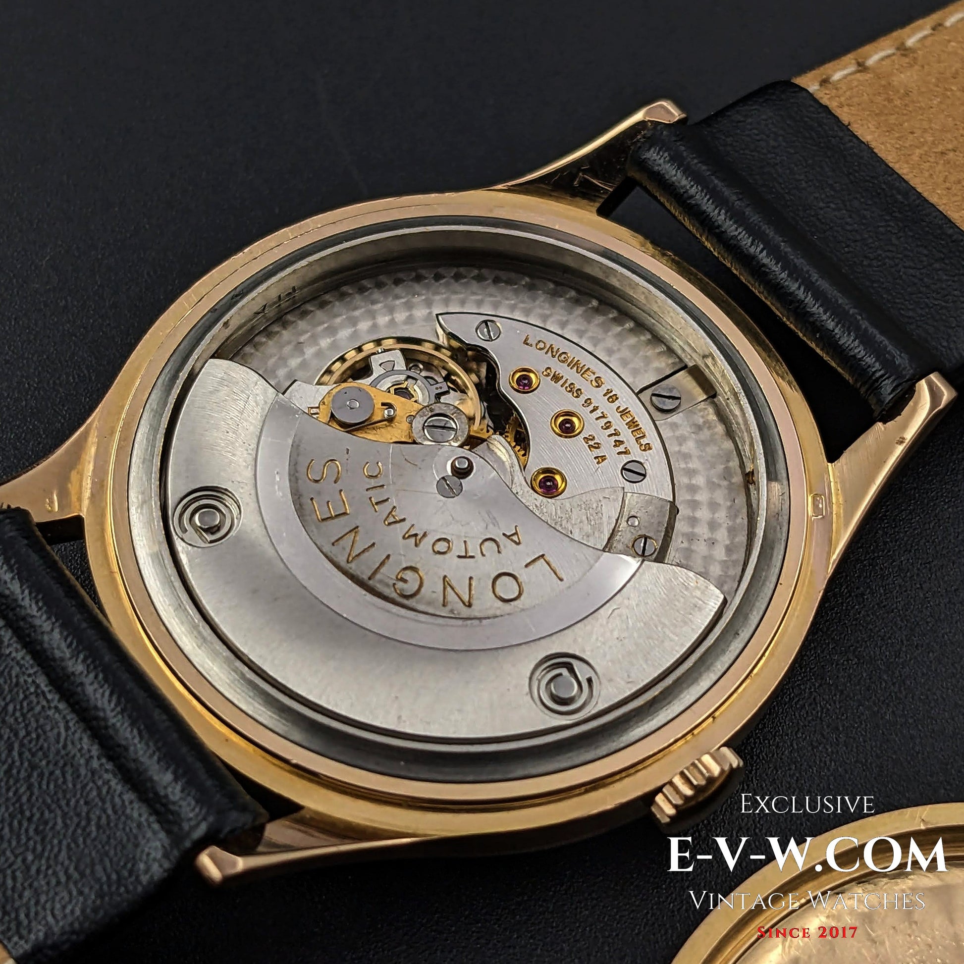 70 Years Old Vintage Longines 18k Gold Automtaic / Cal. 22A / Vintage 1953