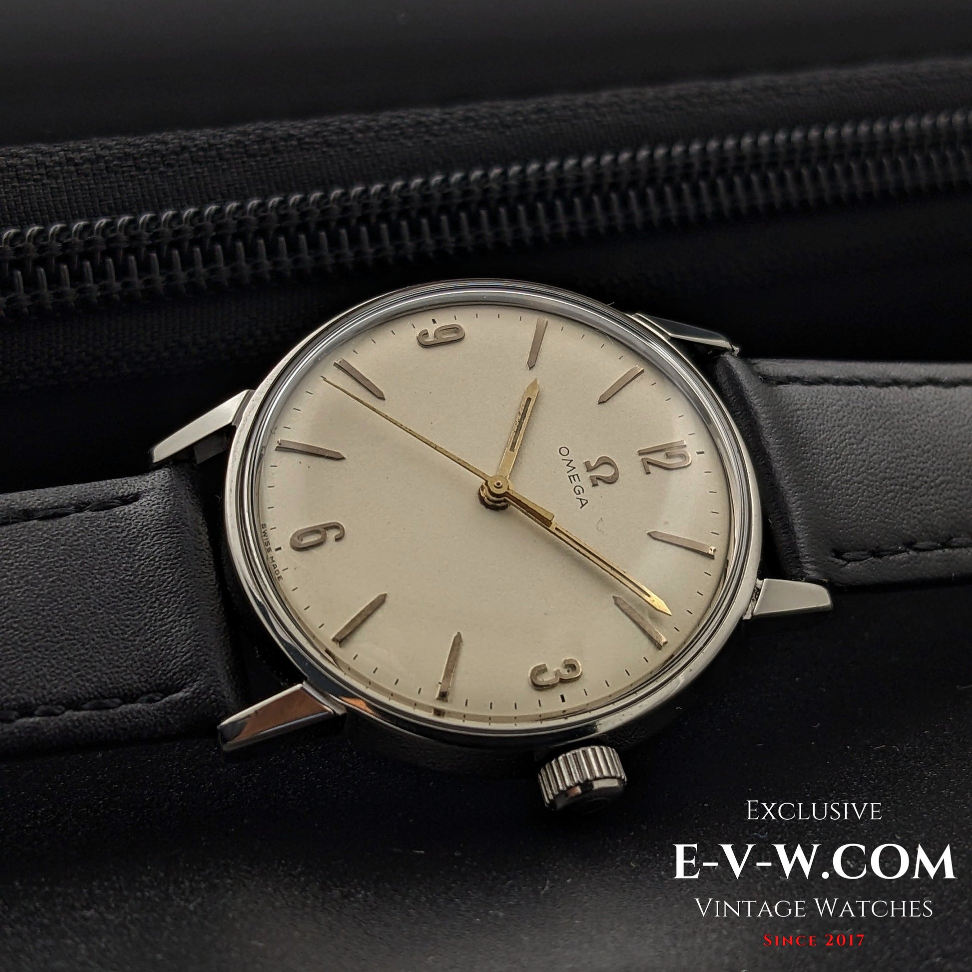 58 Years Old Vintage Omega Classic / Cal. 601 Vintage 1966