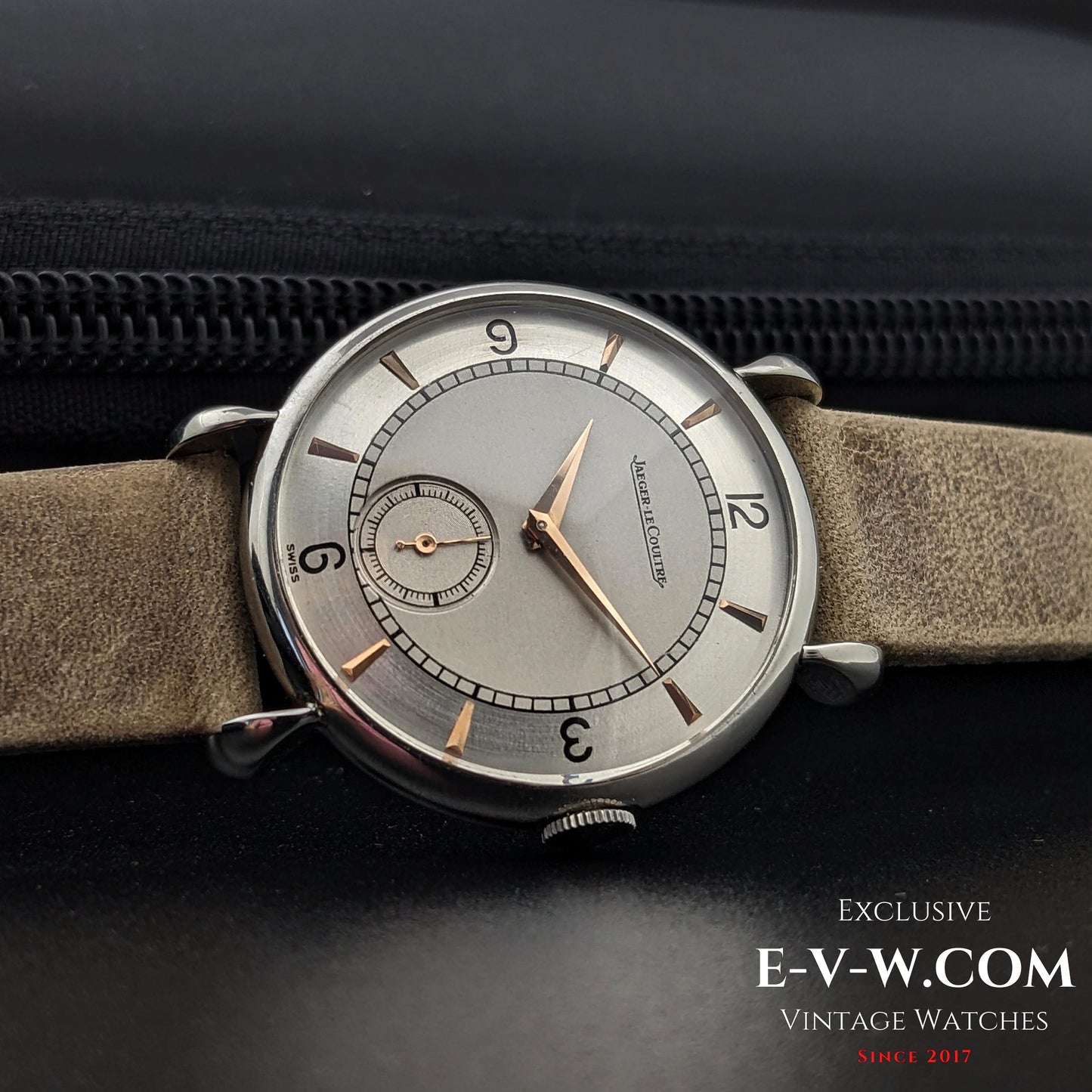 84 Vintage Jaeger LeCoultre tear-drop lugs / Cal. 428/2 Vintage 1940