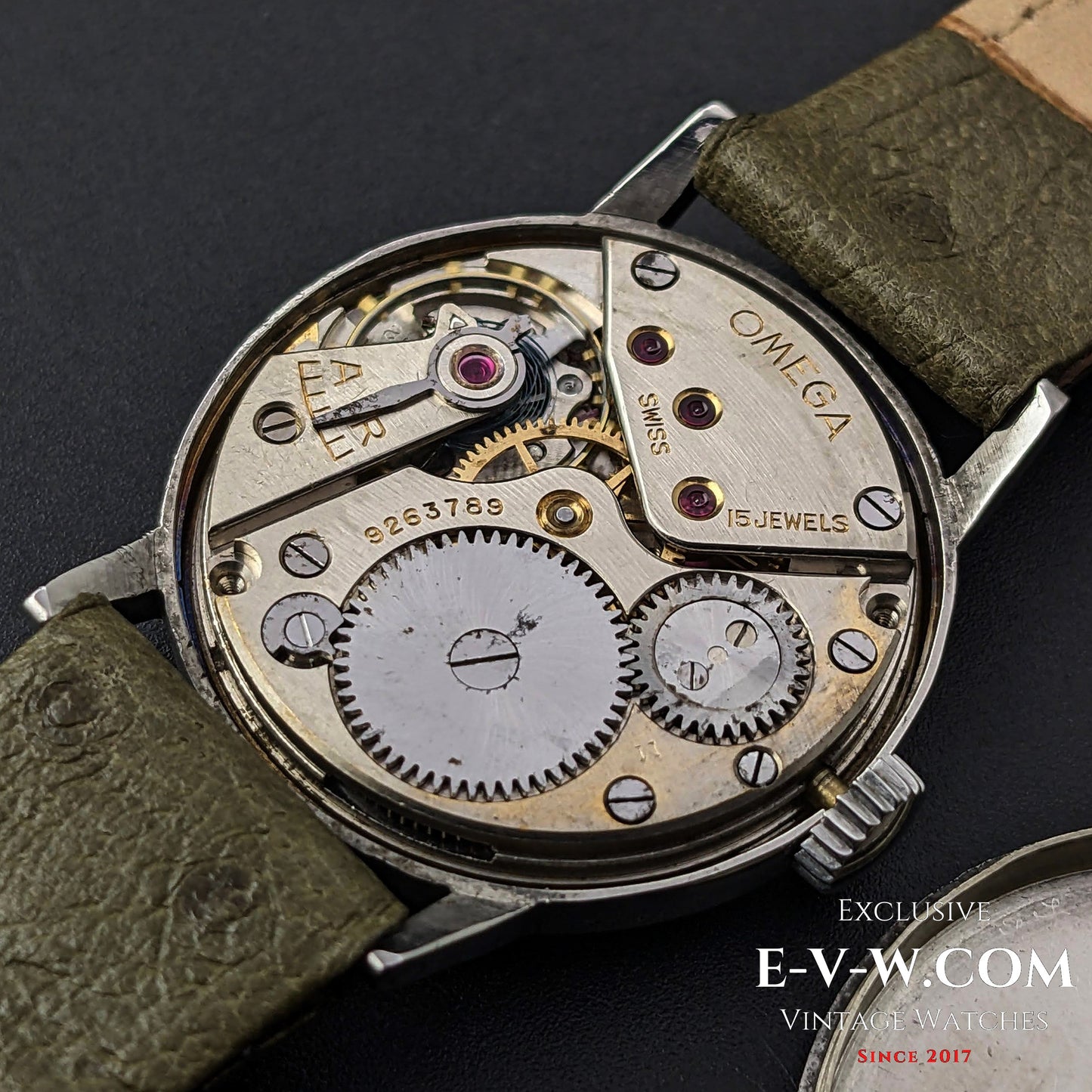 84 Years Old Vintage Omega Sector / Cal. 30T2 / Vintage 1939