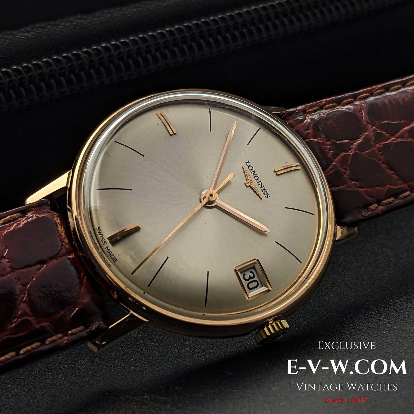 57 Years Old Vintage Longines Classic Calatrava 18k Gold / Cal. 701 / Vintage 1966