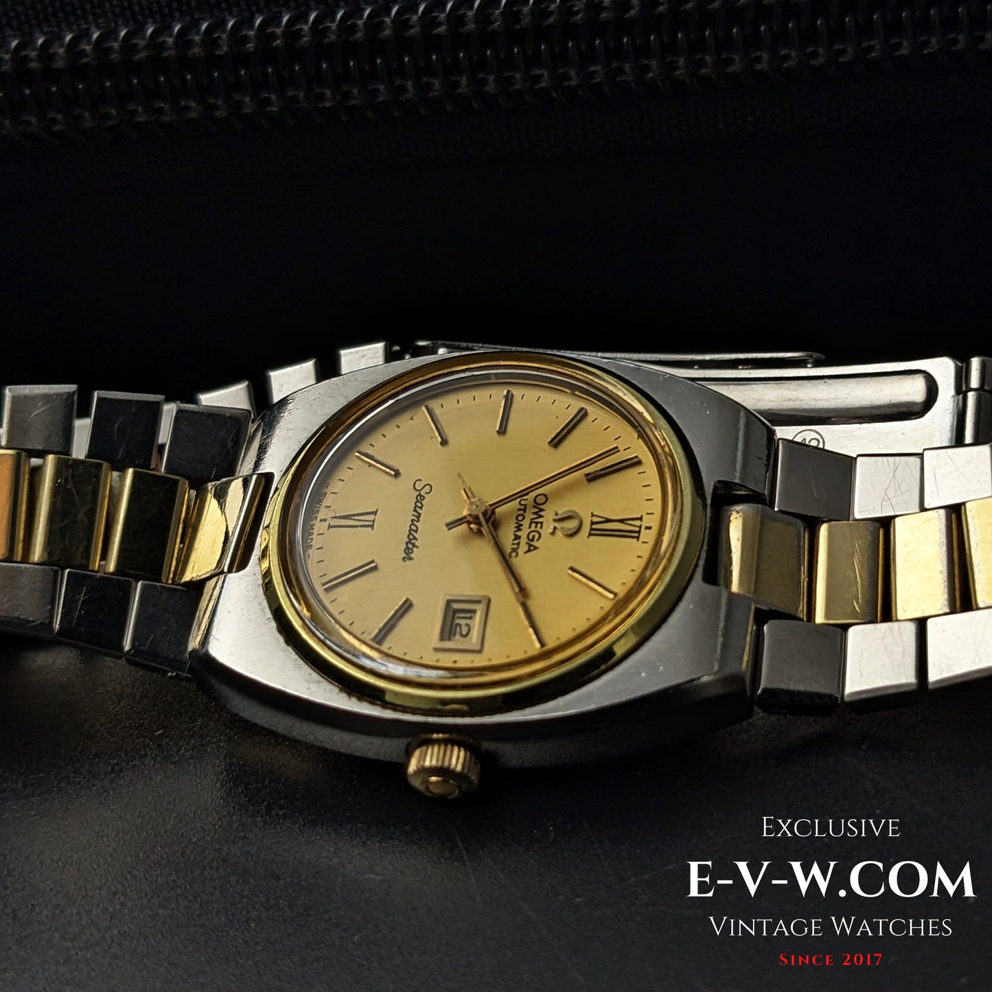 Vintage Omega Lady Seamaster Automatic / Steel Gold / Ref. 766.0818 / Cal. 684 / Vintage 1974