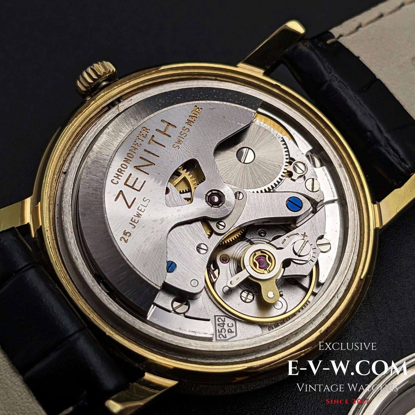 60 Years Old Vintage Zenith CHRONOMETRE Automatic CAPTAIN DE  LUXE / Cal. 2542PC / Vintage 1960s