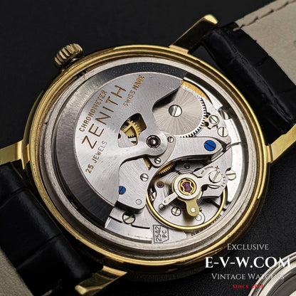 60 Years Old Vintage Zenith CHRONOMETRE Automatic CAPTAIN DE  LUXE / Cal. 2542PC / Vintage 1960s