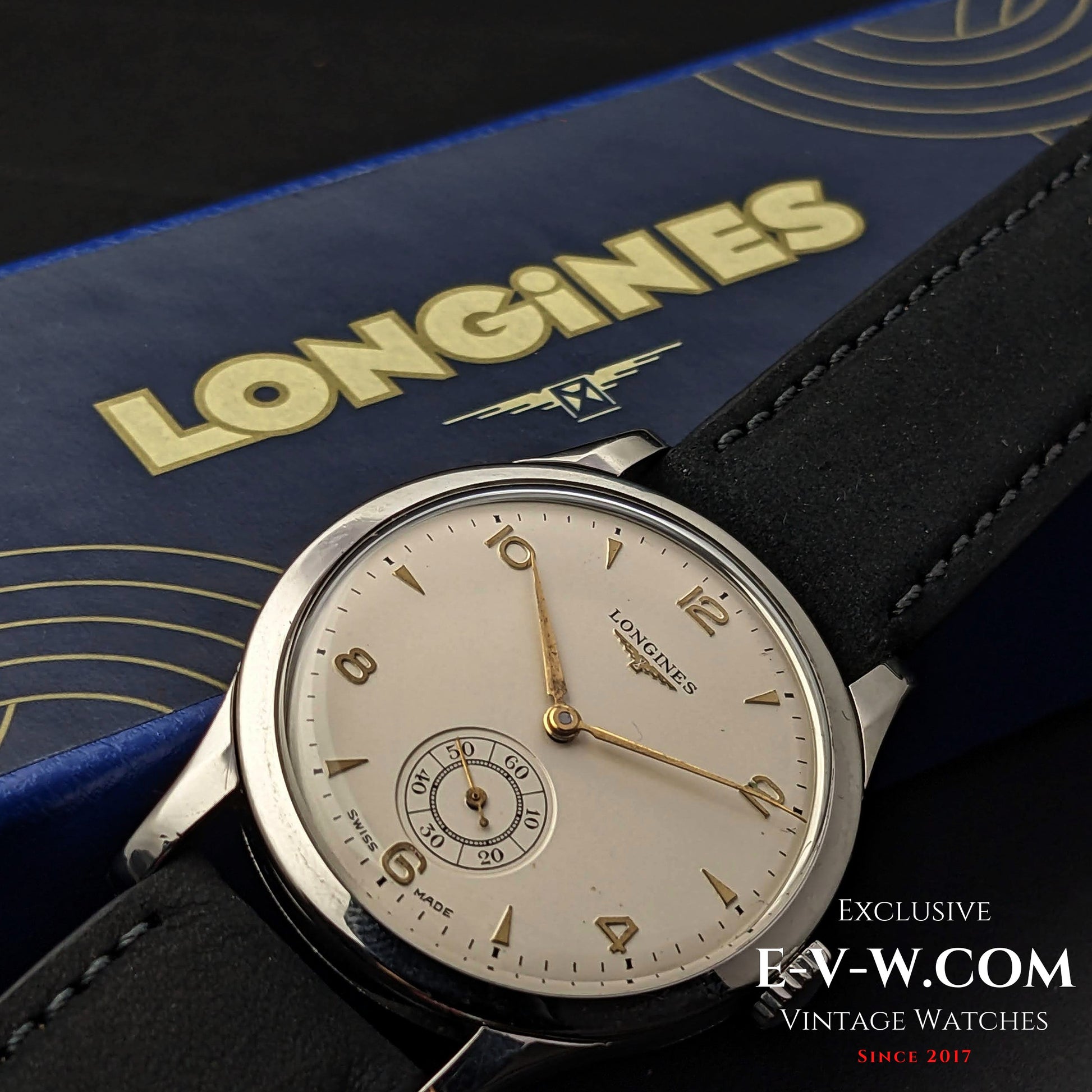 74 Years Old Vintage Longines Calatrava / Cal. 1268Z / Vintage 1950