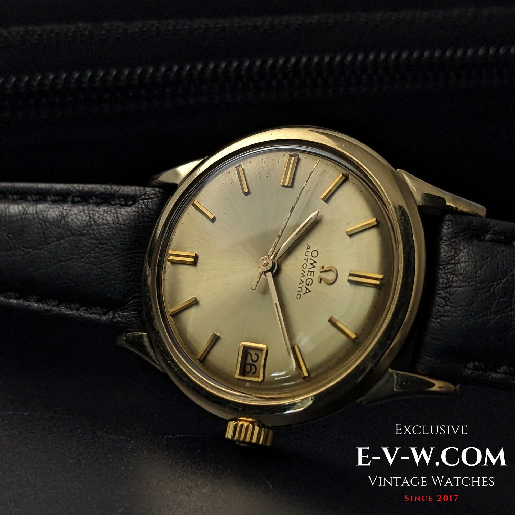 59 Years Old Vintage Omega AUTOMATIC / Gold Plated /Ref. K6312 / Cal. 560 / Vintage 1966