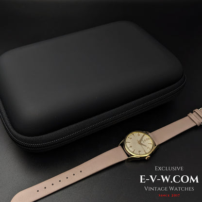 72 Years Old Vintage Omega Rare Guilloche-Honeucomb Dial Ref. 2667 4SC / Cal. 420 / Vintage 1952