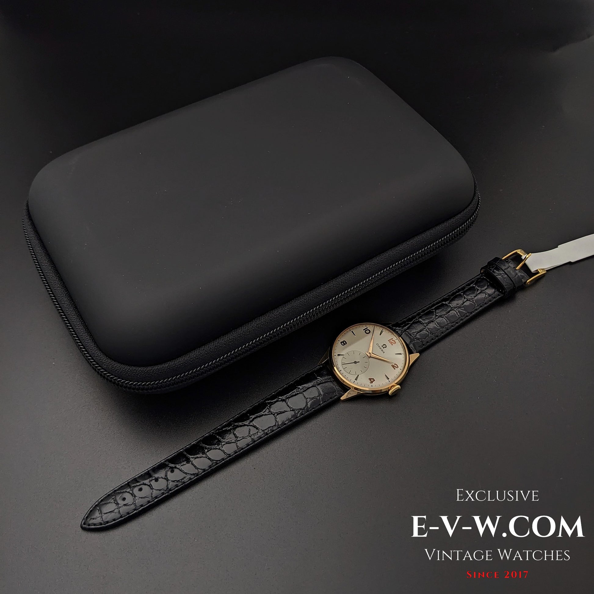 63 Years Old Vintage Omega 18k Gold / Jumbo Ref. 14170 / Cal. 268(30T2) Vintage 1961