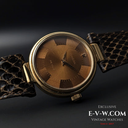 54 Years Old Vintage Omega DE VILLE Lady / Gold / Ref. 7287 / Cal. 485 / Vintage 1971