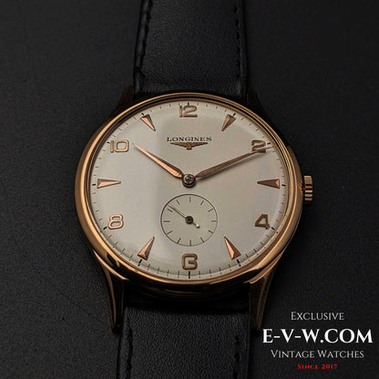 70 Years Old Vintage Longines 18k Gold Automtaic / Cal. 22A / Vintage 1953
