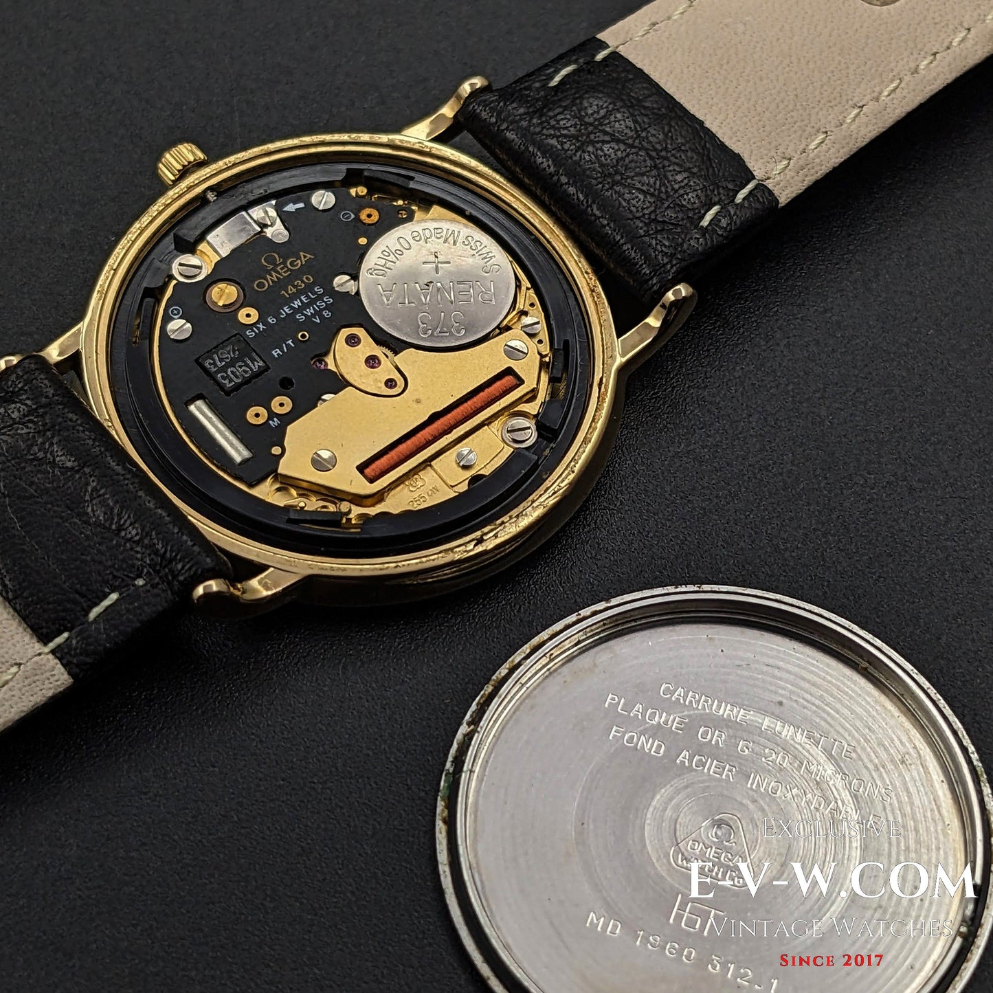 Omega DeVille Vintage 40 ans, réf. 1960.312-1 / Cal. 1430 / Millésime 1980