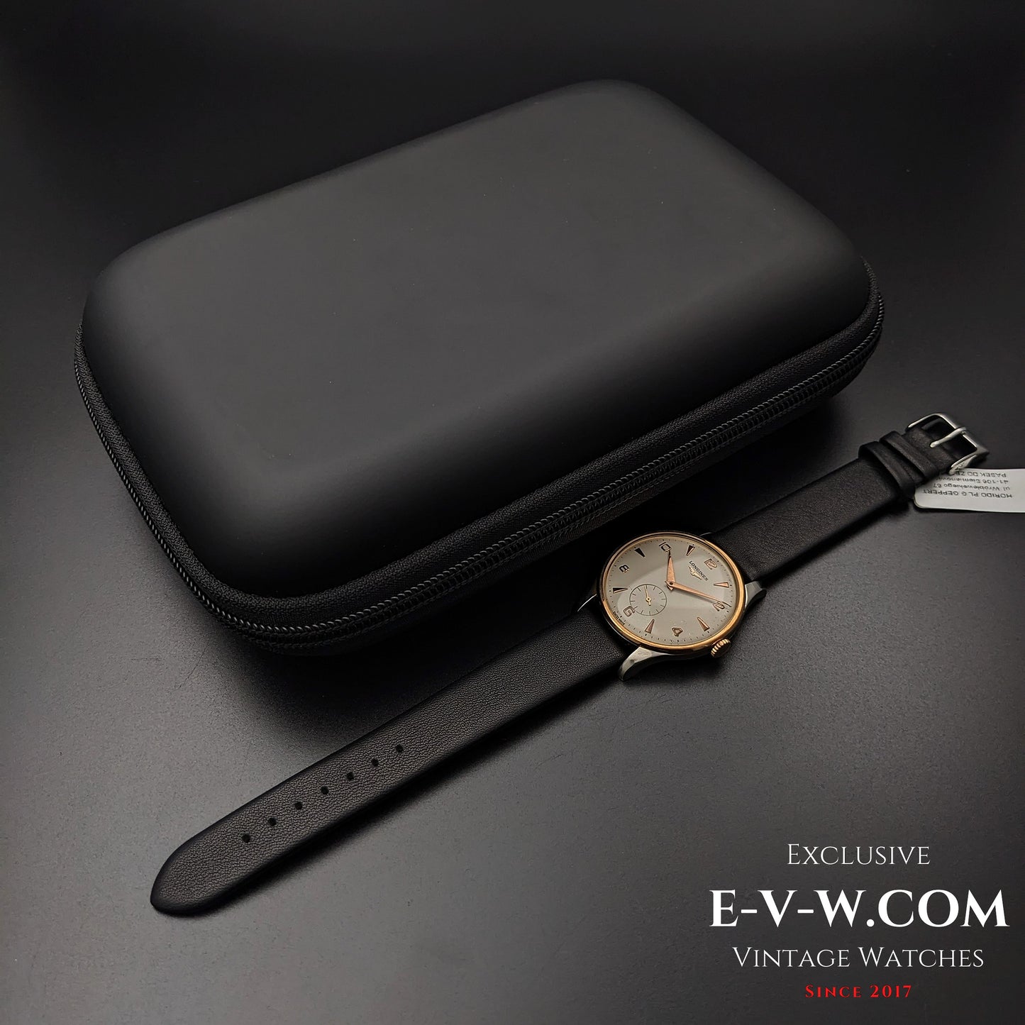 66 Years Old Vintage Longines Calatrava Oversize Jumbo Two Tone Ref. 4914 Cal. 12.68Z  Vintage 1958