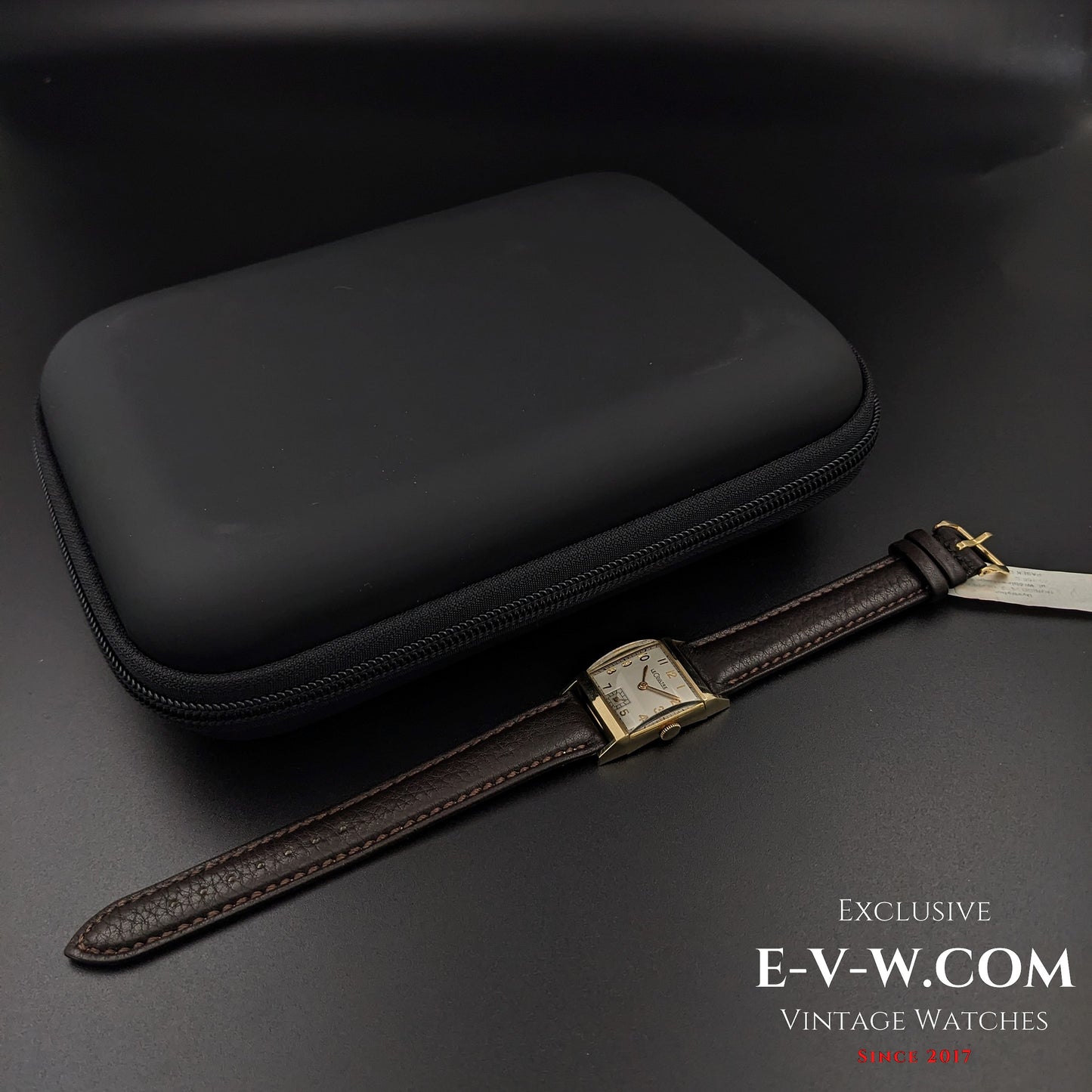 94 Years Old Antique Jaeger-LeCoultre Tank unique cristal Art Deco  Cal. 11LO Vintage 1930#e-v-w.com