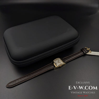 94 Years Old Antique Jaeger-LeCoultre Tank unique cristal Art Deco  Cal. 11LO Vintage 1930#e-v-w.com