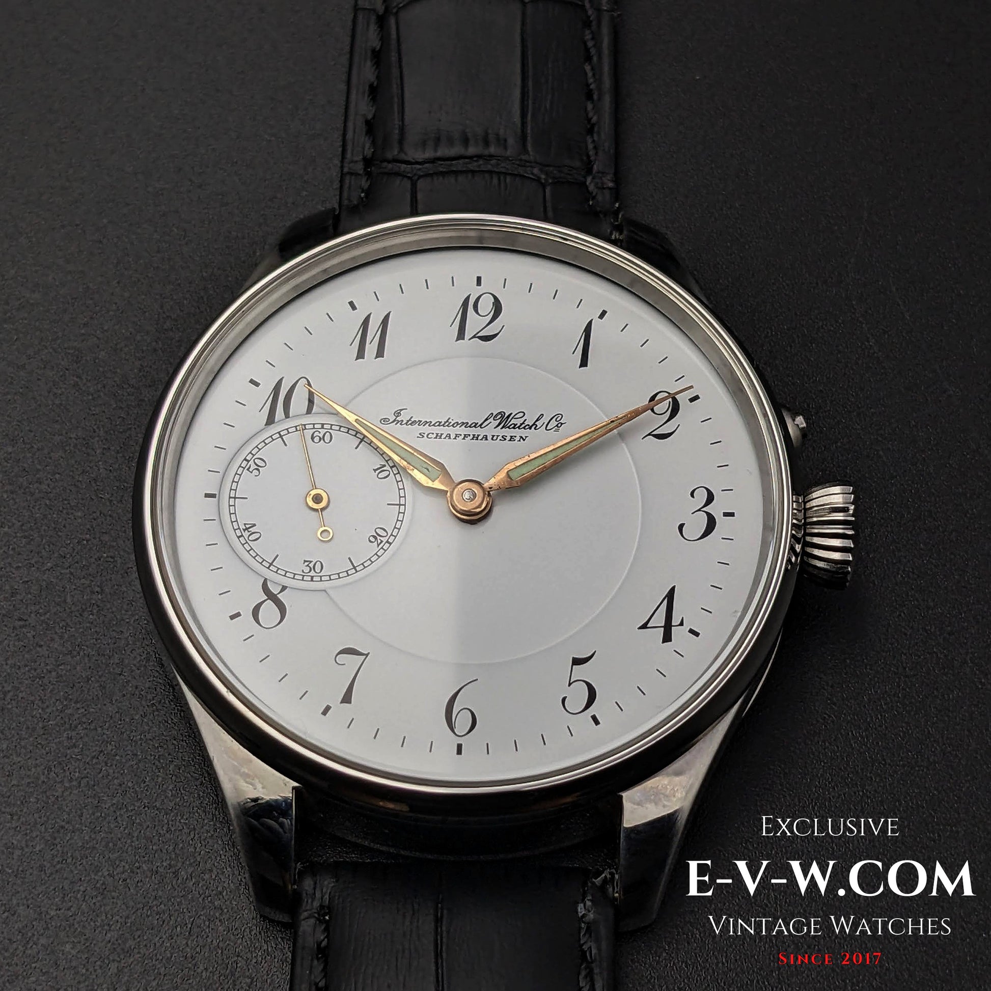 109 Old Antique IWC SCHAFFHUSEN Pocket Watch Movement cal. 52 Antique 1914