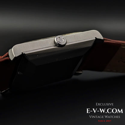 59 Years Old Vintage Omega Omega Automatic Tank / Art Deco Ref. 161013 / Cal. 671 / Vintage 1965