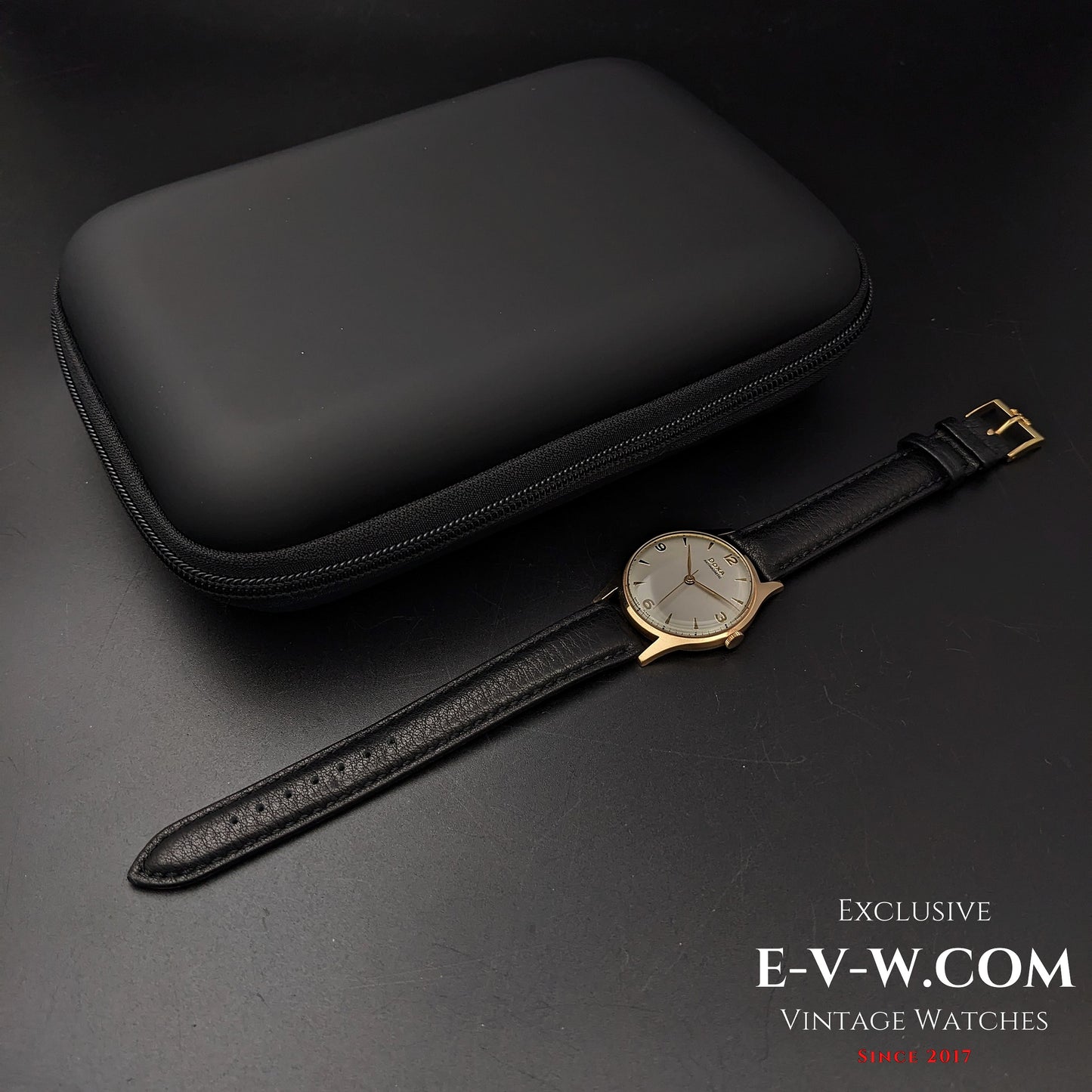 74 Vintage DOXA Antimagnatic / 14k Solid Gold / Cal. 11 1/2 1147 /  Vintage1950